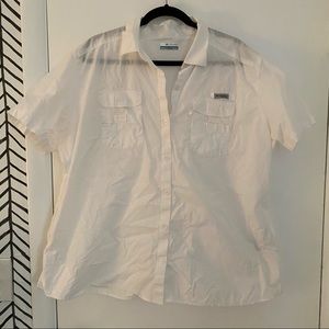 Men’s White Columbia PFG